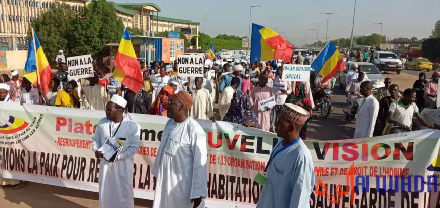 Tchad : une marche pacifique encadrée par la police à N'Djamena