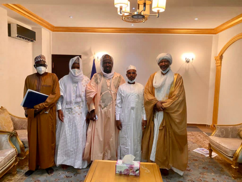 Une délégation du Khalife général de Fayda Tidjania au Tchad Une délégation du Khalife général de Fayda Tidjania au Tchad