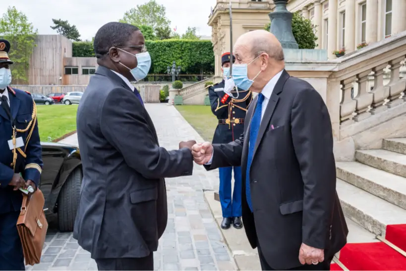 Tchad-France : Pahimi Padacké a rencontré Le Drian à Paris