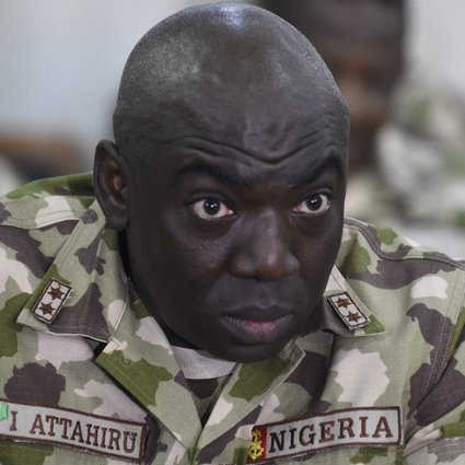 Le lieutenant-général Ibrahim Attahiru. © AFP