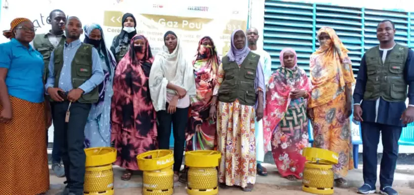 Tchad : 5000 bouteilles de gaz pour aider des femmes à faibles revenus
