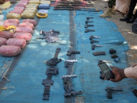 Tchad : la gendarmerie présente des armes saisies et annonce des arrestations Tchad : la gendarmerie présente des armes saisies et annonce des arrestations