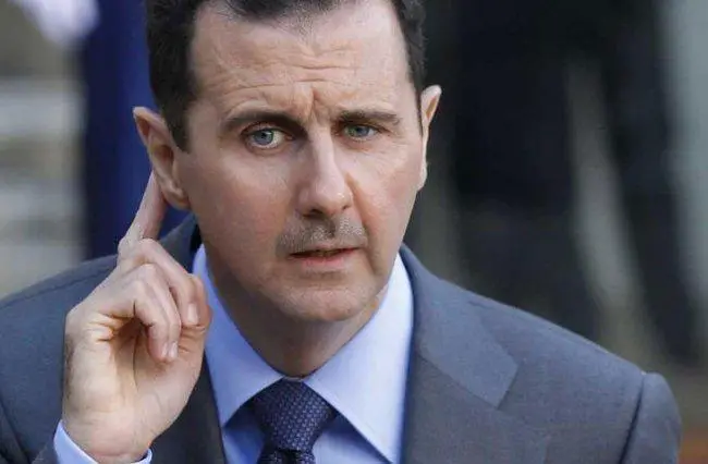 Le président syrien Bachar Al-Assad. © DR