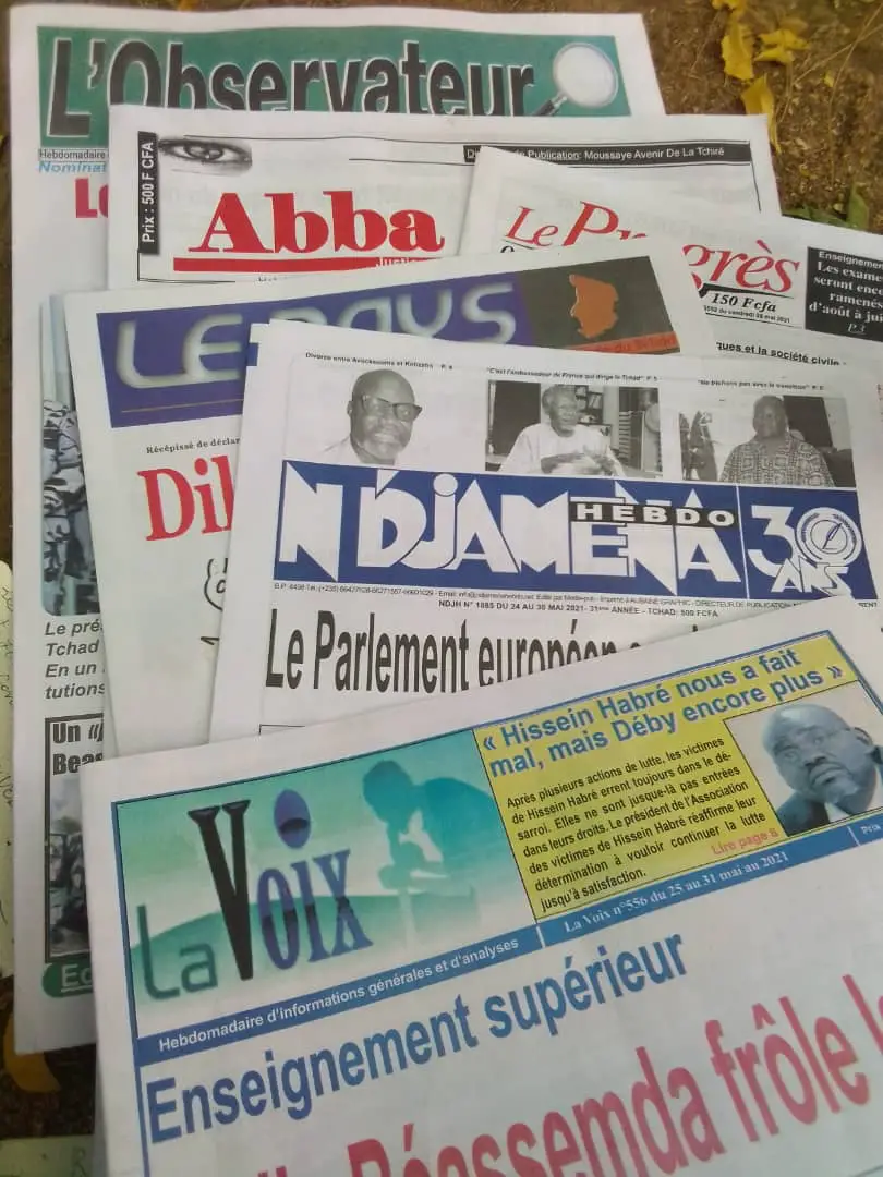 Tchad : la revue de la presse du 24 au 30 mai 2021