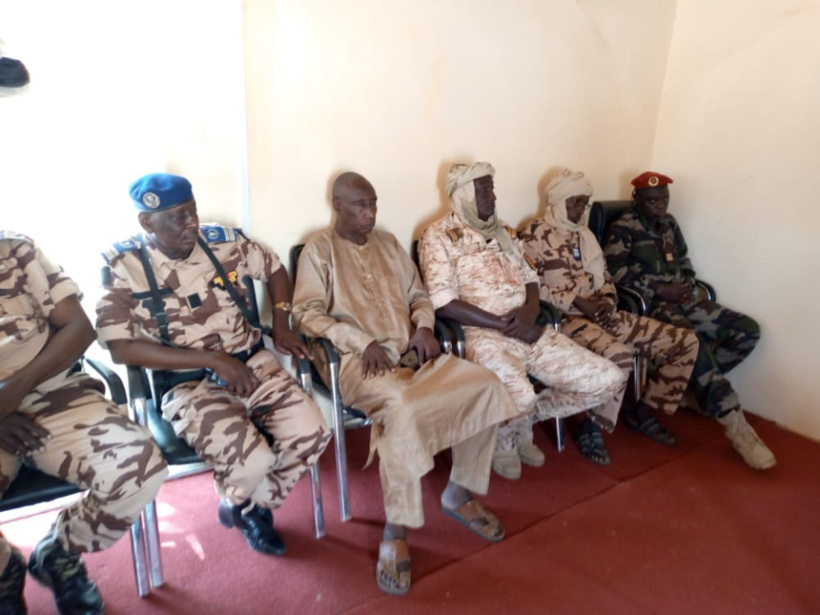 Tchad : le nouveau gouverneur du Sila rencontre les forces de défense et de sécurité Tchad : le nouveau gouverneur du Sila rencontre les forces de défense et de sécurité