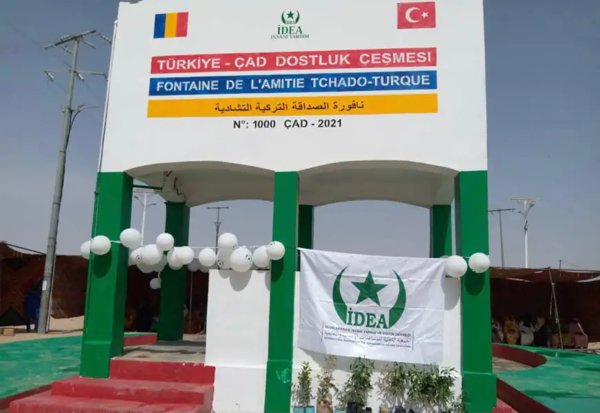 Tchad : inauguration ce 10 juin à Abéché de la fontaine de l'amitié tchado-turque