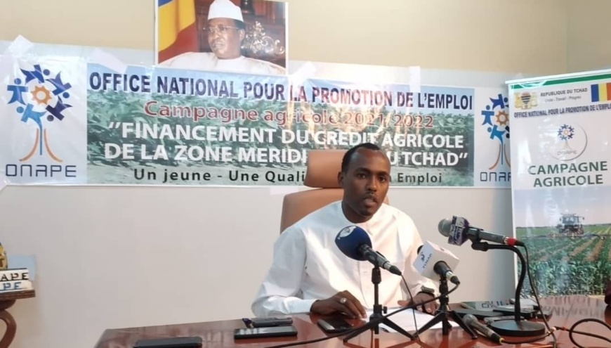 Tchad : le directeur général de l’ONAPE s’est exprimé sur le financement du crédit agricole