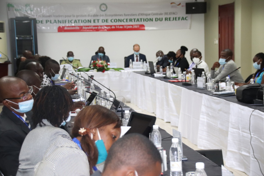 Une vue des participants à l'atelier de Brazzaville Une vue des participants à l'atelier de Brazzaville