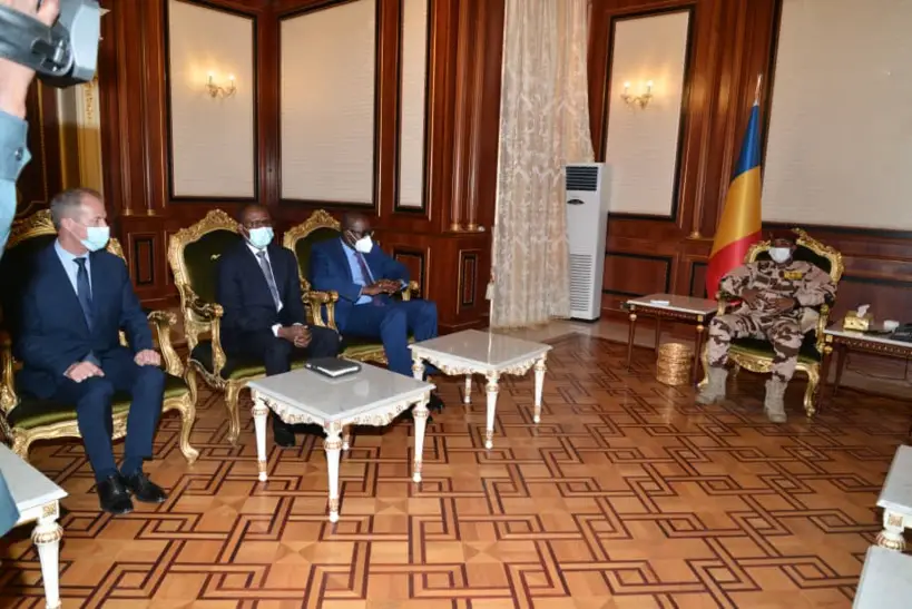 Tchad : une délégation du groupe Bolloré reçue à la Presidence