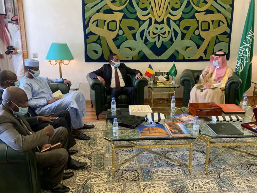 Une délégation du Tchad en Arabie saoudite.