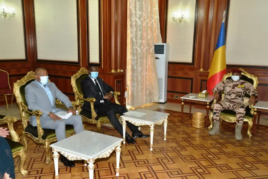 Tchad : le président du CMT a reçu un envoyé spécial sud-africain