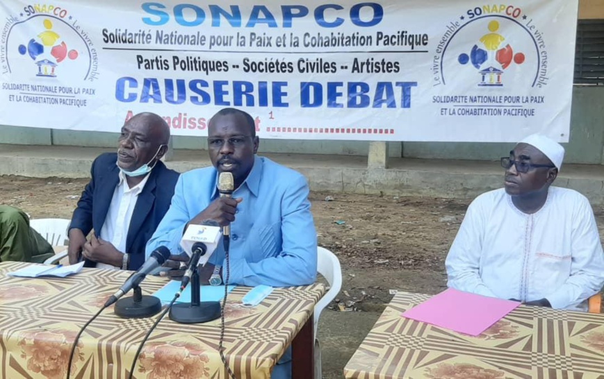 Tchad : la SONAPCO sensibilise dans le 1er arrondissement sur la paix et la cohabitation pacifique Tchad : la SONAPCO sensibilise dans le 1er arrondissement sur la paix et la cohabitation pacifique