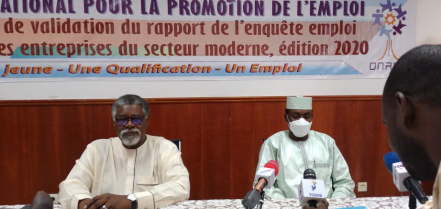 Tchad : l’ONAPE lance l’atelier de validation de l’enquête sur le secteur moderne Tchad : l’ONAPE lance l’atelier de validation de l’enquête sur le secteur moderne