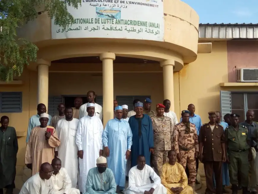 Tchad : les agents de la lutte anti-acridienne peaufinent leur formation