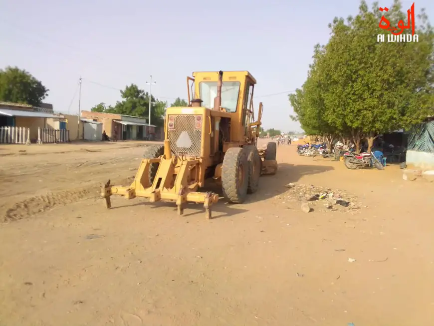 Aménagement des rues à N'Djamena : la mairie du 9e arrondissement à pied d'œuvre