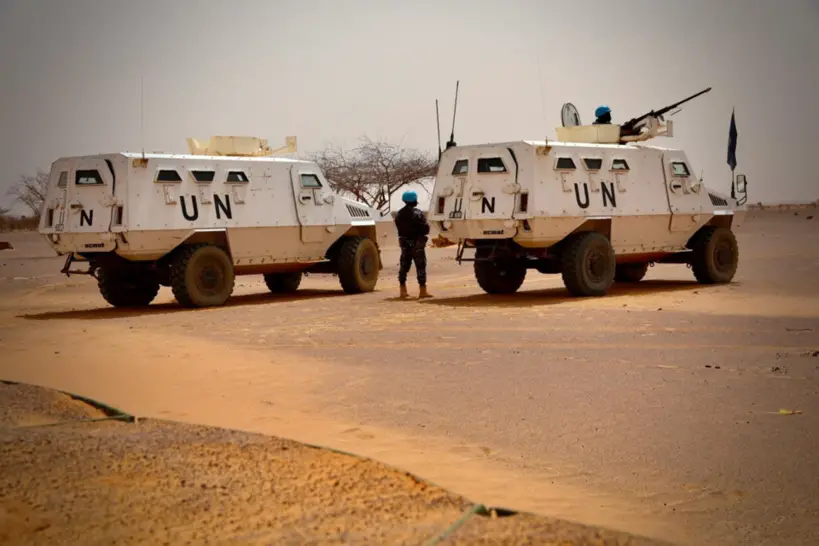 Mali : 15 casques bleus blessés dans l'attaque d'une base au véhicule suicide. © MINUSMA