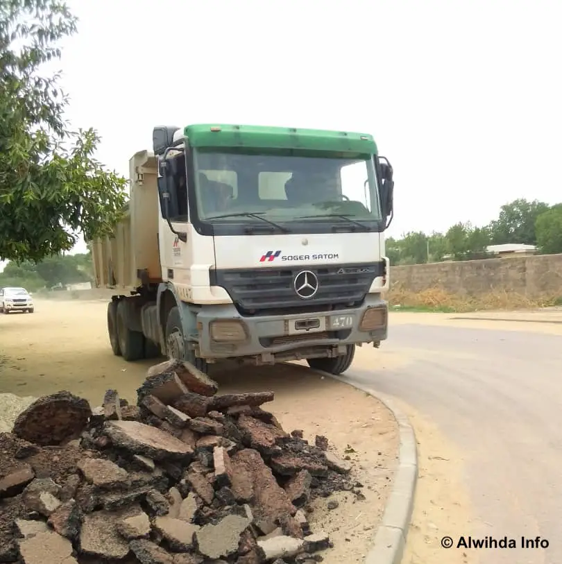 Tchad : travaux de réfection des routes à N'Djamena
