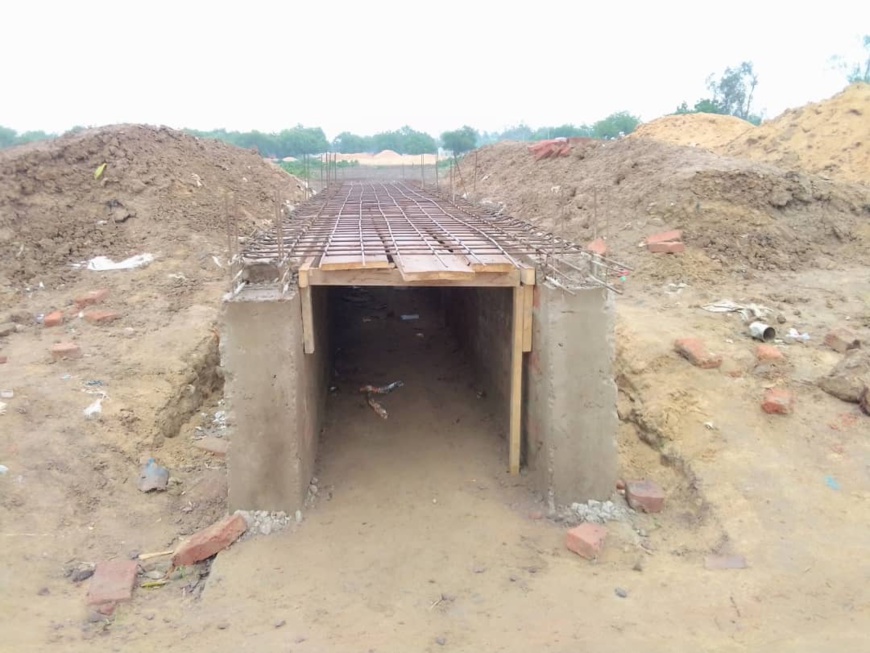 N'Djamena : un mini-pont en construction à Walia pour désenclaver face à la pluie N'Djamena : un mini-pont en construction à Walia pour désenclaver face à la pluie