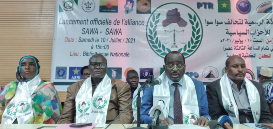 Tchad : 24 partis politiques lancent l'alliance "Sawa-Sawa" Tchad : 24 partis politiques lancent l'alliance "Sawa-Sawa"