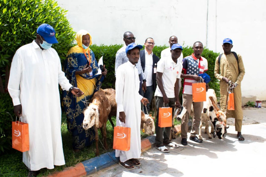 Tchad : Moov Africa offre des moutons aux gagnants d'un jeu spécial Tabaski