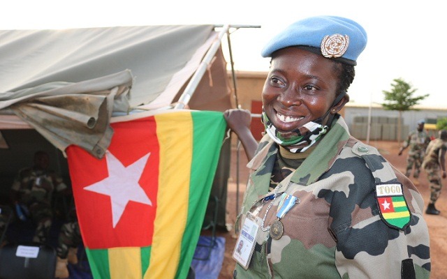 Togo : vers une augmentation de 10% du nombre de femmes dans l’armée Togo : vers une augmentation de 10% du nombre de femmes dans l’armée