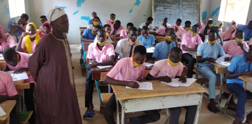Tchad : 2464 candidats composent le BEF au Guera Tchad : 2464 candidats composent le BEF au Guera