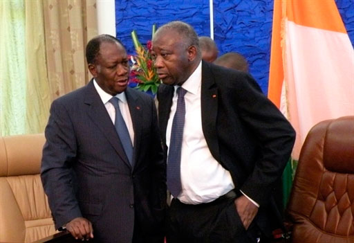 Côte d'Ivoire : une rencontre Ouattara-Gbagbo prévue le 27 juillet. Illustration © DR