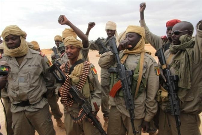 L'armée tchadienne au Mali. Crédits photo : Sources L'armée tchadienne au Mali. Crédits photo : Sources
