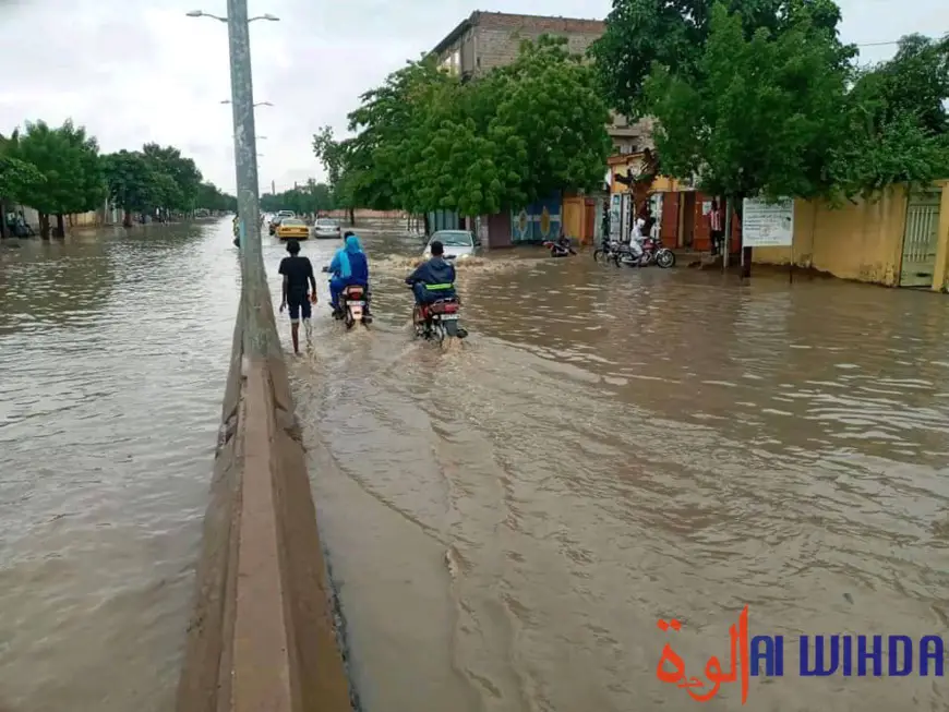Tchad : une forte pluie et des dégâts à N'Djamena