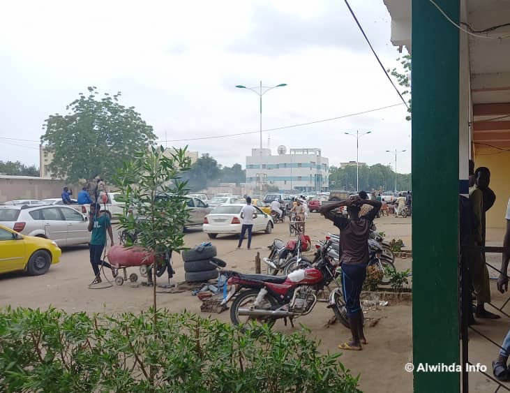 N'Djamena : incidents et tirs de gaz lacrymogène à la Rue de 40 N'Djamena : incidents et tirs de gaz lacrymogène à la Rue de 40