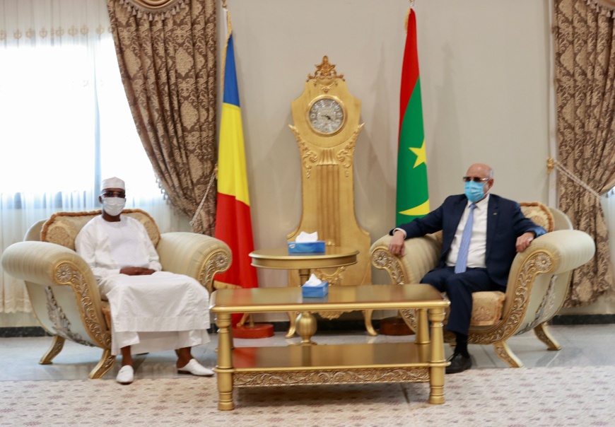 Tchad - Mauritanie : entretien entre Mahamat Idriss Deby et El Ghazouani Tchad - Mauritanie : entretien entre Mahamat Idriss Deby et El Ghazouani