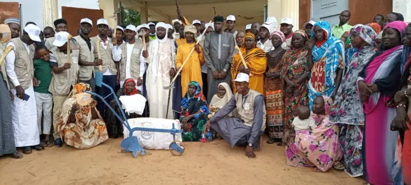 Tchad : le CJPA remet du matériel pour booster la production agricole à Massenya
