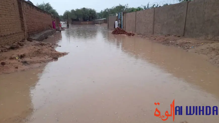 Tchad : d'importantes inondations à Ati après une forte pluie