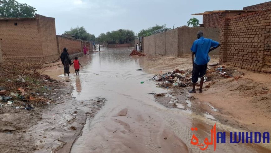 Tchad : d'importantes inondations à Ati après une forte pluie Tchad : d'importantes inondations à Ati après une forte pluie