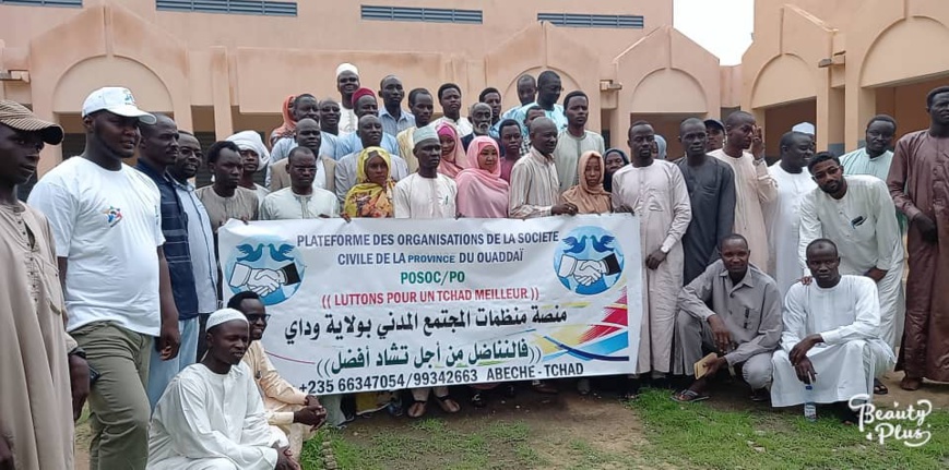 Tchad : des organisations de la société civile du Ouaddaï officialisent leur plateforme Tchad : des organisations de la société civile du Ouaddaï officialisent leur plateforme