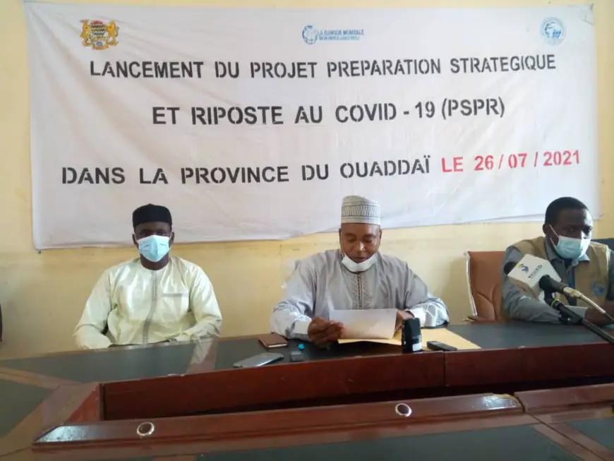 Tchad : un projet de riposte contre le Covid-19 lancé au Ouaddaï