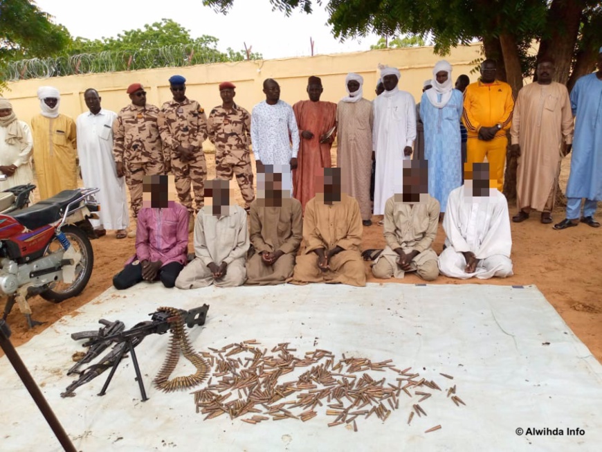Tchad : six présumés malfrats arrêtés au Sila après le braquage d'un pasteur Tchad : six présumés malfrats arrêtés au Sila après le braquage d'un pasteur