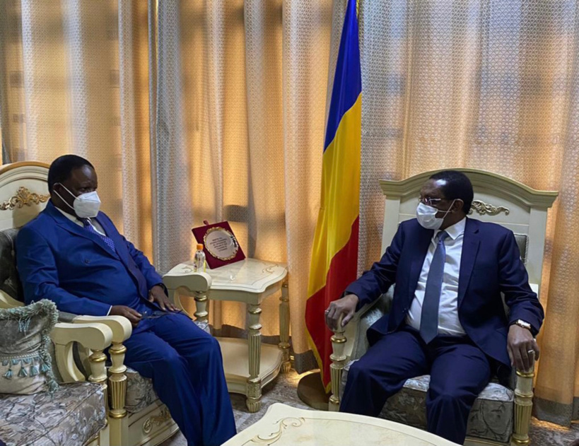 Tchad : le chef de la diplomatie a reçu le nouveau haut représentant de l'UA. Tchad : le chef de la diplomatie a reçu le nouveau haut représentant de l'UA.