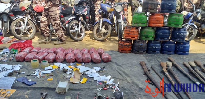 Tchad : la gendarmerie arrête des coupeurs de route et saisit des armes Tchad : la gendarmerie arrête des coupeurs de route et saisit des armes