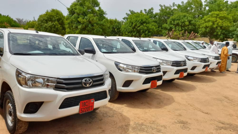 Tchad : sept véhicules remis aux districts sanitaires du Batha Tchad : sept véhicules remis aux districts sanitaires du Batha