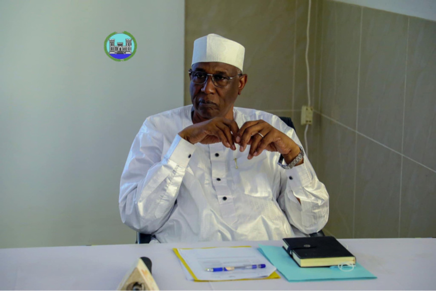 Le maire de la ville de N'Djamena, Ali Haroun. © Mairie NDJ Le maire de la ville de N'Djamena, Ali Haroun. © Mairie NDJ