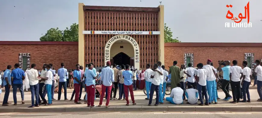 Baccalauréat 2021 au Tchad : 4699 candidats composent les épreuves au Ouaddaï. © Hambali Nassour Ourada/Alwihda Info
