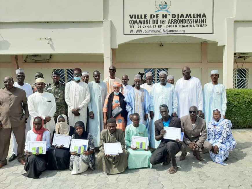 Tchad : l'AJPAD forme les jeunes du 1er arrondissement en informatique