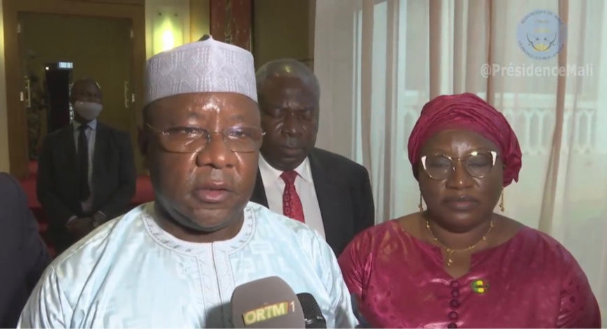 Mali : une délégation tchadienne rencontre le président de la transition