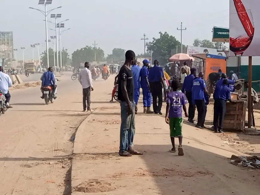 Tchad : la mairie évacue une chaussée engorgée dans le 9ème arrondissement