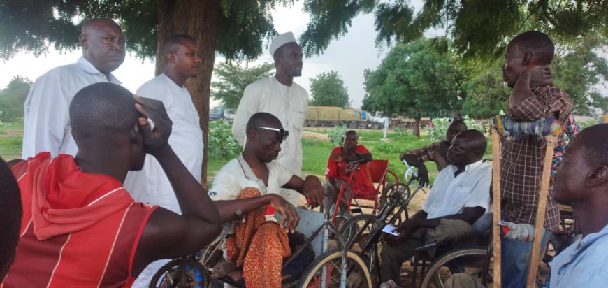 Tchad : retour à N'Djamena des personnes handicapées repliées à Kousseri Tchad : retour à N'Djamena des personnes handicapées repliées à Kousseri