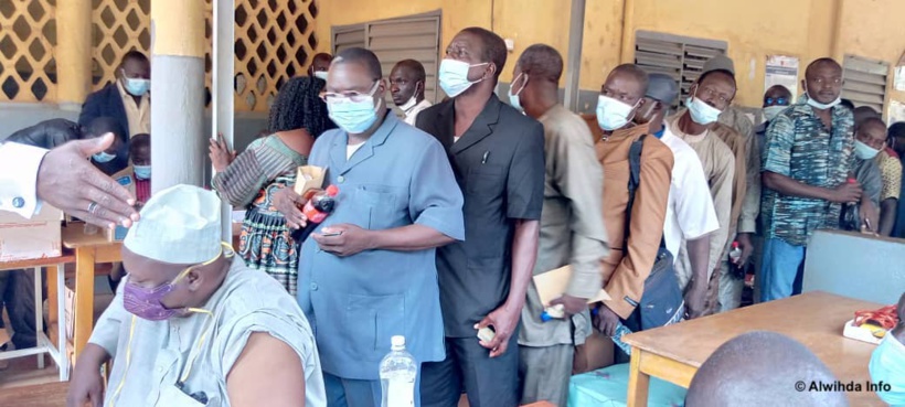 Tchad : la population se vaccine contre la Covid-19 au Mayo Kebbi Ouest