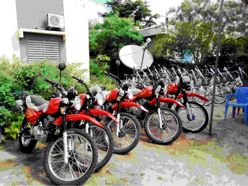 Tchad : remise des moyens roulants aux paysans-relais dans la province du Salamat Tchad : remise des moyens roulants aux paysans-relais dans la province du Salamat