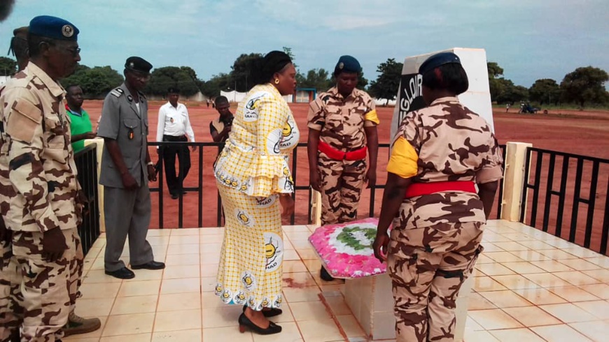 Tchad : cérémonie de prise d'armes à Koumra pour la fête de l'indépendance Tchad : cérémonie de prise d'armes à Koumra pour la fête de l'indépendance