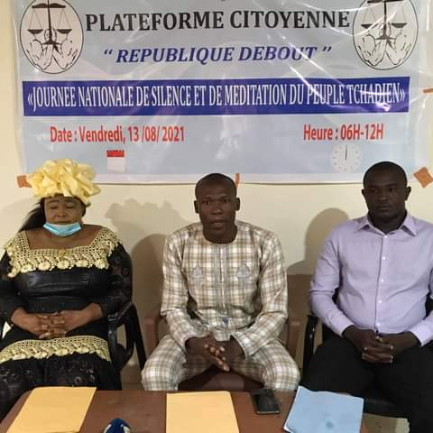 Tchad : "République Debout" appelle à une demi-journée de silence et de méditation